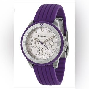 Bulova Sport Japanese Quartz (Battery-Powered) Silver Dial Men's Watch